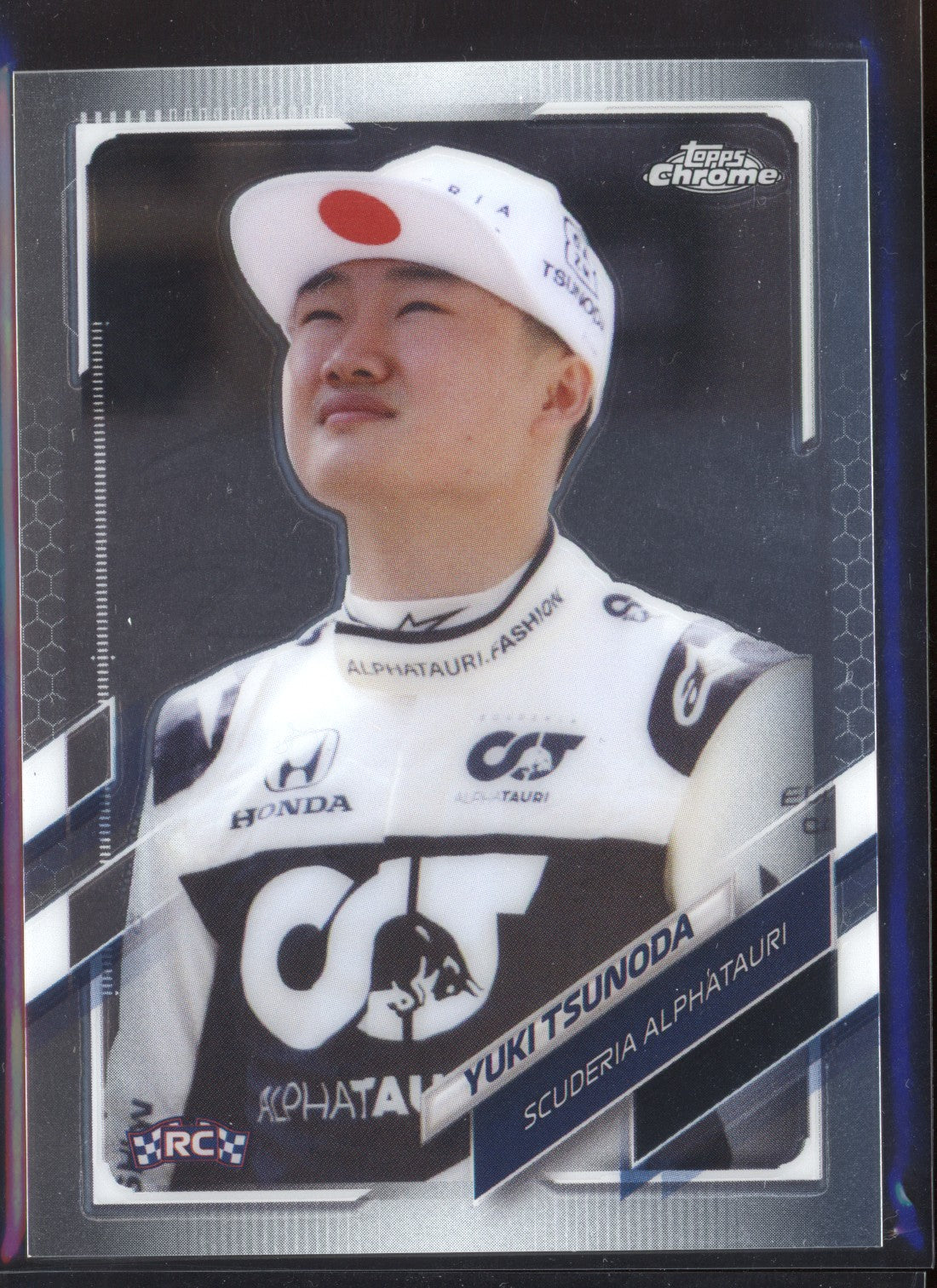 Yuki Tsiunoda 2021 Topps Chrome Formula One RC