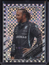 Lewis Hamilton 2021 Topps F1 Chrome Checkered Flag