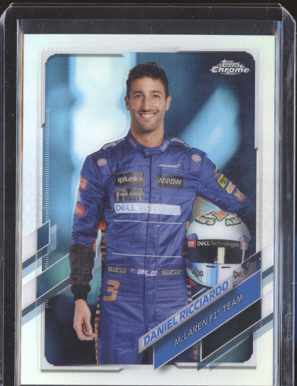 Daniel Ricciardo 2021 Topps Chrome Formula One 5 Refractor