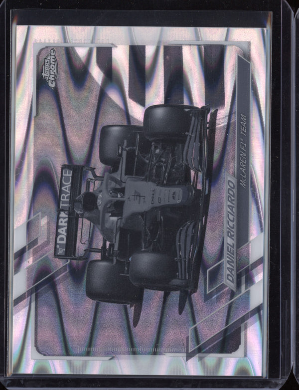 Daniel Ricciardo 2021 Topps F1 Chrome Black & White Ray Wave