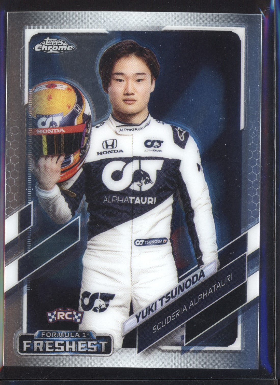 Yuki Tsunoda 2021 Topps Chrome RC