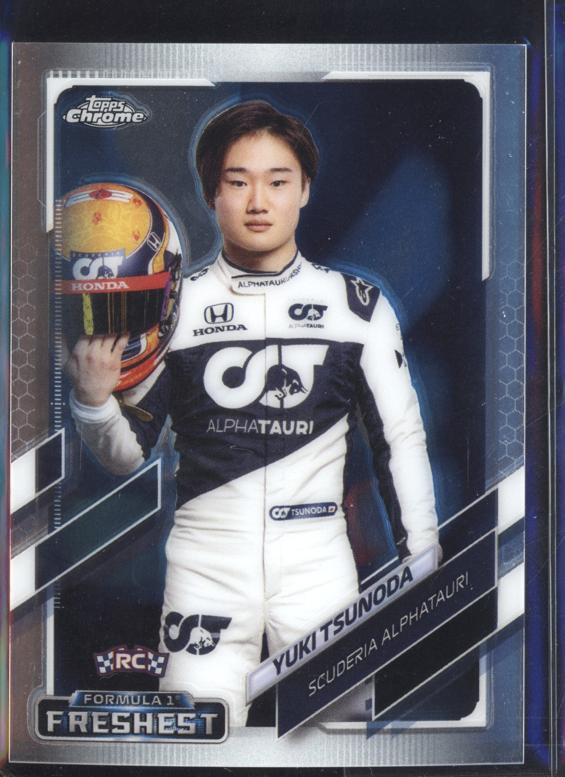 Yuki Tsunoda 2021 Topps Chrome RC