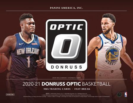 2020-21 Panini Optic Basketball Fast Break Box