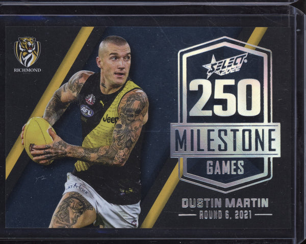 Dustin Martin 2022 Select Footy Stars 250 Game Milestone