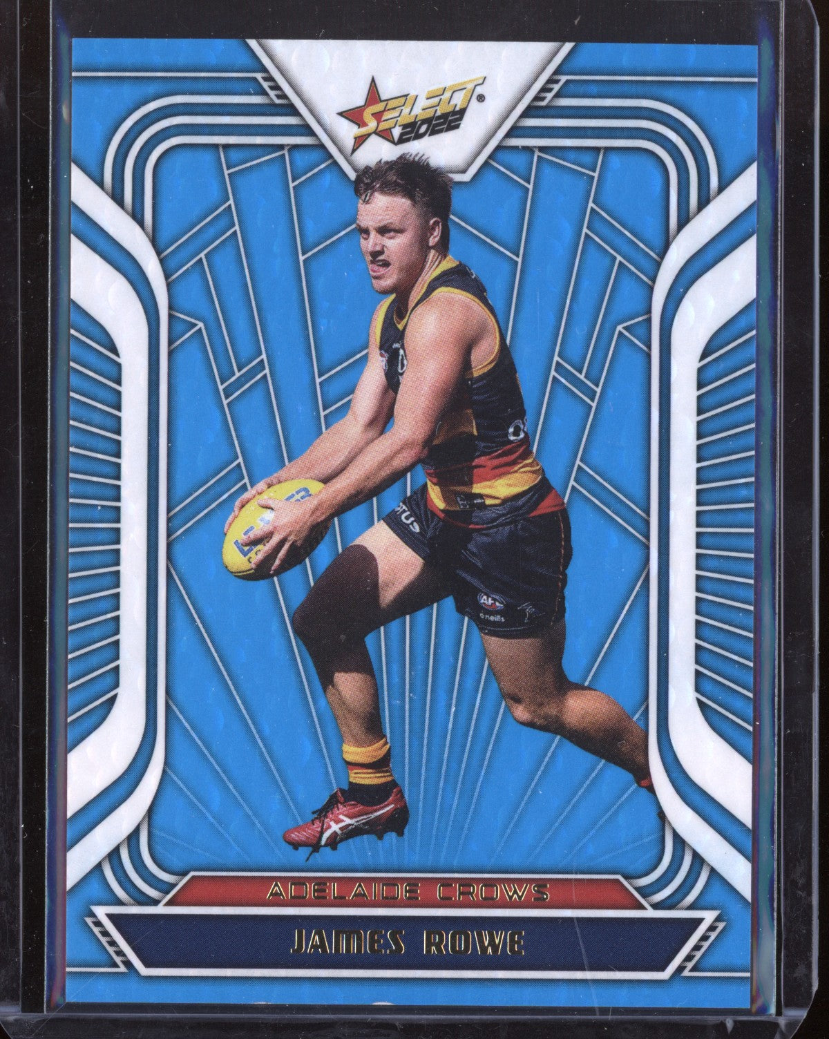 James Rowe 2022 Select Footy Stars Fractured - Artic Blue 172/190