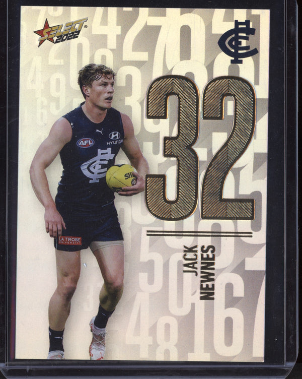 Jack Newnes 2022 Select Footy Stars Numbers - Daylight 148/190