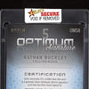 Nathan Buckley 2022 Select Optimum OMSR8 Optimum Mirror Signature 09/50