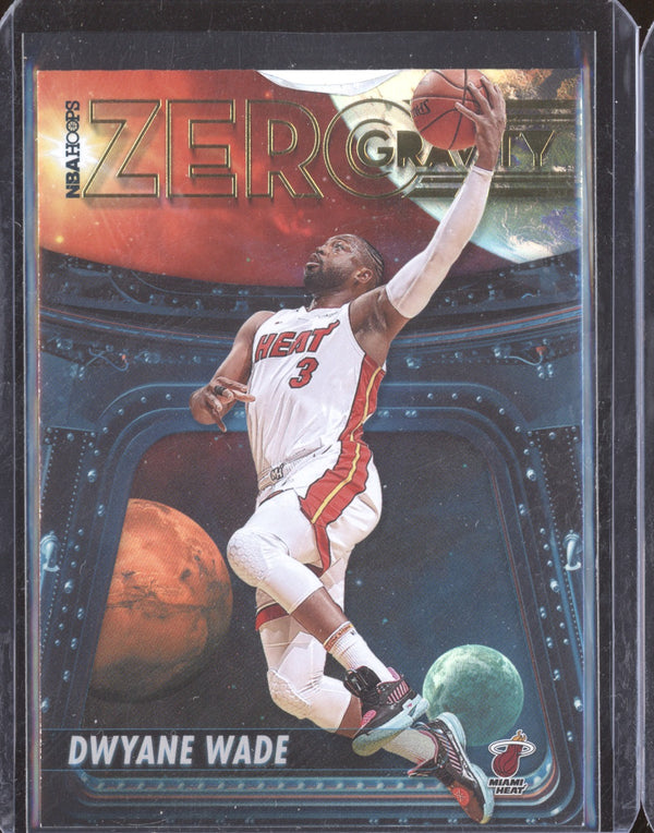 Dwyane Wade 2022-23 Panini Hoops 17 Zero Gravity Holo