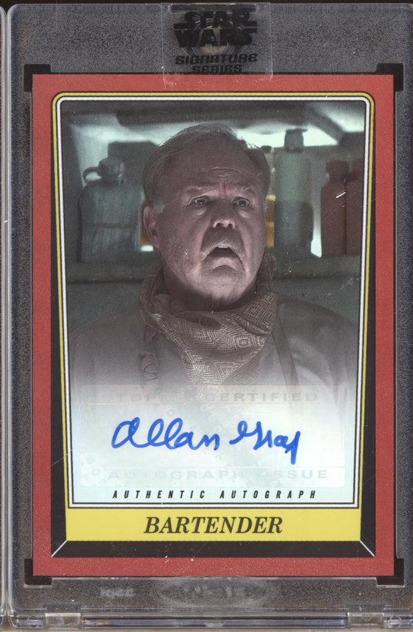 Allan Graf as Bartender 2023 Topps Star Wars Signature Series AB-AG Variant