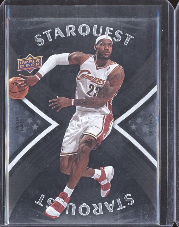 LeBron James 2008-09 Upper Deck  SQ-17 Starquest Majestic  LPZ