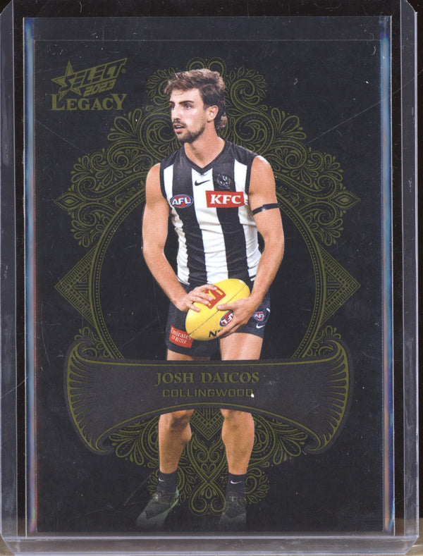 Josh Daicos 2023 Select Legacy AFL LP34 Legacy Plus 366/425