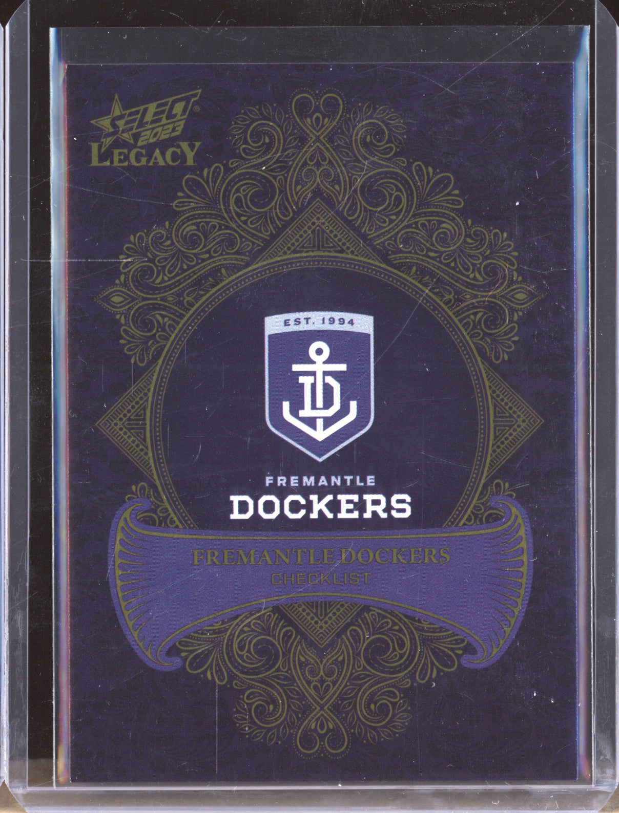 Fremantle Logo Checklist 2023 Select Legacy AFL LP52 Legacy Plus 423/425