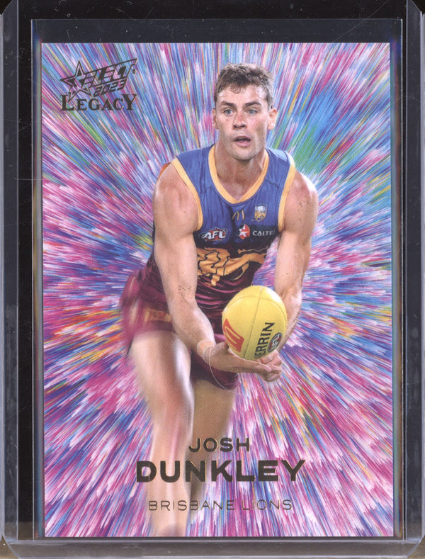 Josh Dunkley 2023 Select Legacy AFL V14 Vortex Low 01/60
