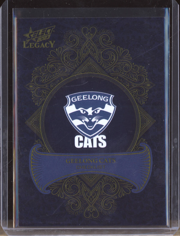 Geelong Logo Checklist 2023 Select Legacy AFL LP62 Legacy Plus 223/425