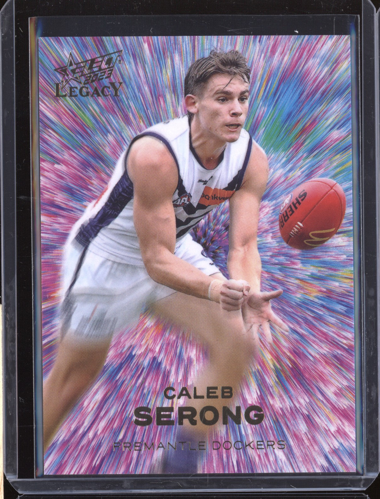 Caleb Serong 2023 Select Legacy AFL V52 Vortex 17/60