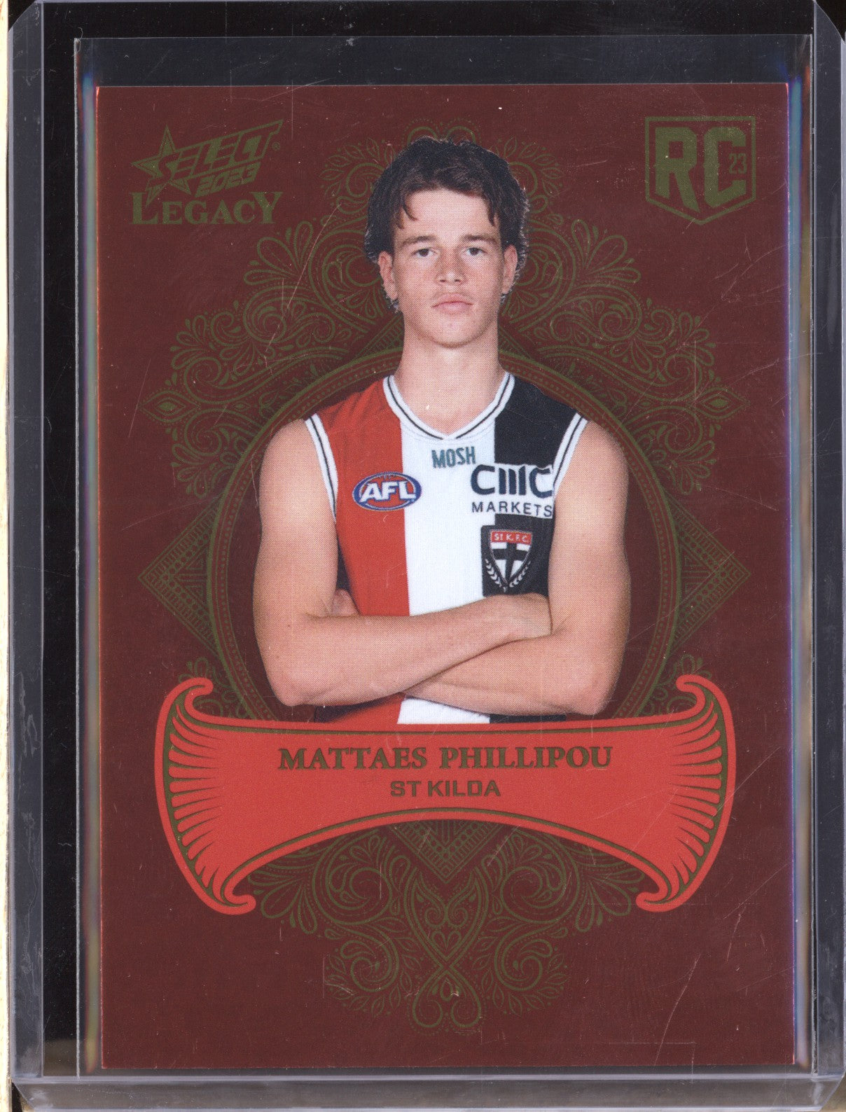 Mattaes Phillipou 2023 Select Legacy AFL LP191 Legacy Plus RC 419/425