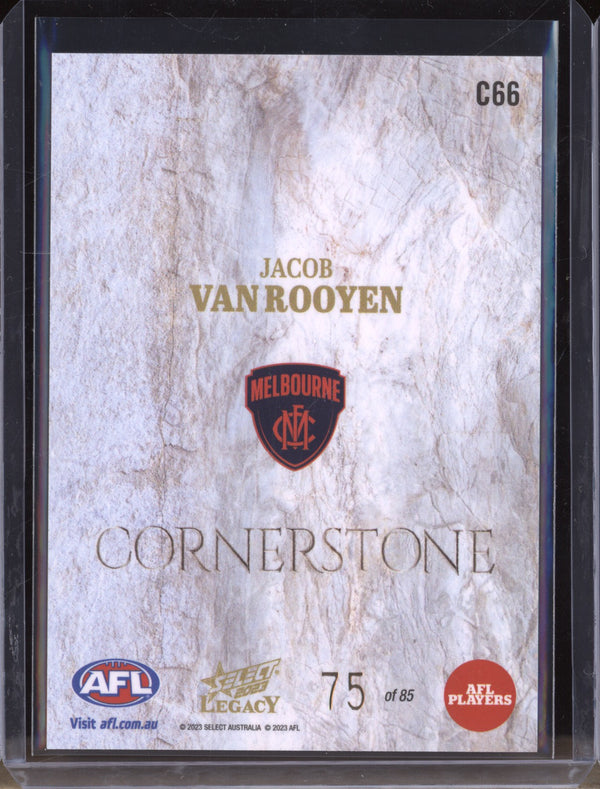 Jacob Van Rooyen 2023 Select Legacy AFL C66 Cornerstone 75/85