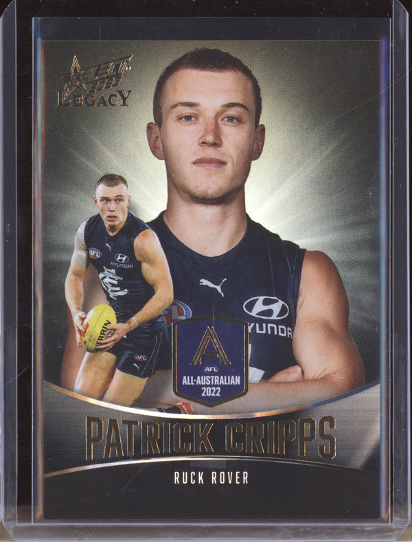 Patrick Cripps 2023 Select Legacy AFL AA17 2022 All-Australian 053/195