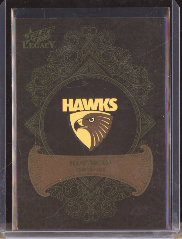 Hawthorn Logo Checklist 2023 Select Legacy AFL LP92 Legacy Plus 285/425