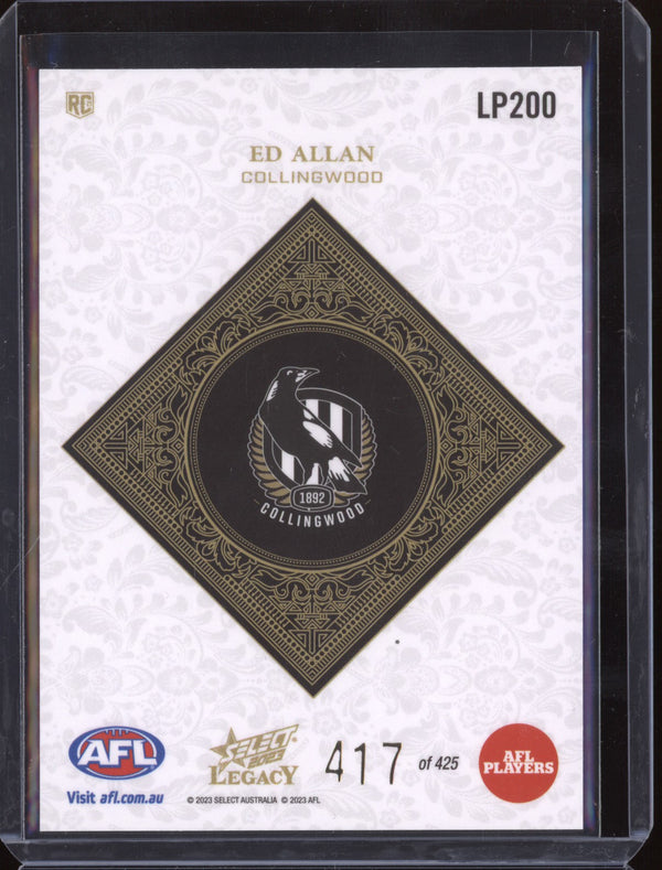 Ed Allan 2023 Select Legacy AFL LP200 Legacy Plus RC 417/425