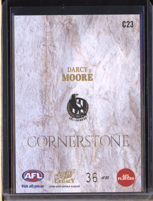 Darcy Moore 2023 Select Legacy AFL C23 Cornerstone 36/85
