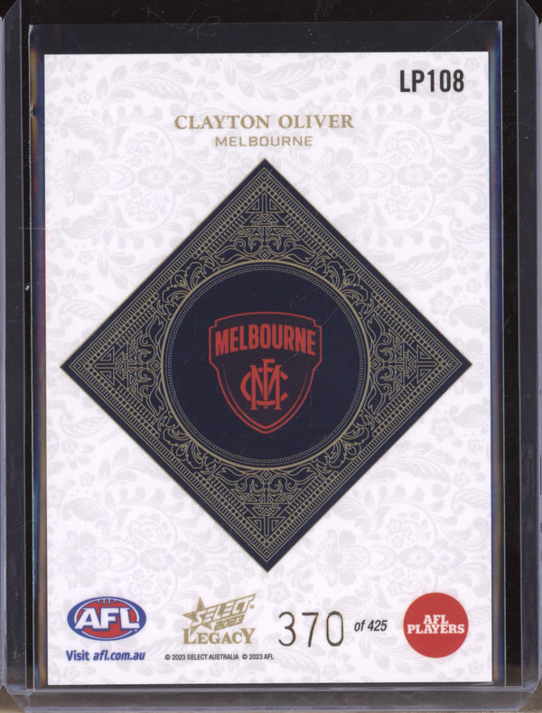 Clayton Oliver 2023 Select Legacy AFL LP108 Legacy Plus 370/425