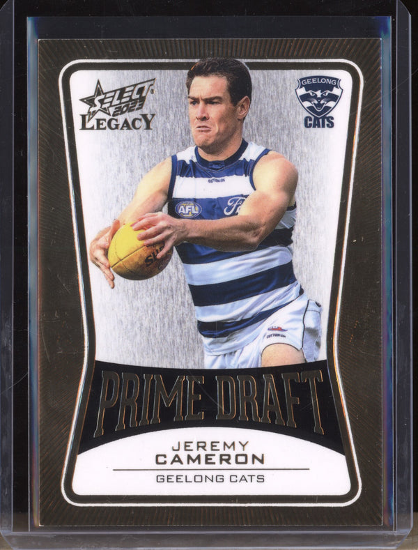 Jeremy Cameron 2023 Select Legacy AFL PD31 Prime Draft 45/100