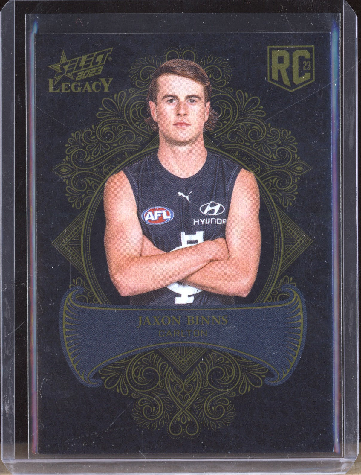 Jaxon Binns 2023 Select Legacy AFL LP213 Legacy Plus RC 82/425