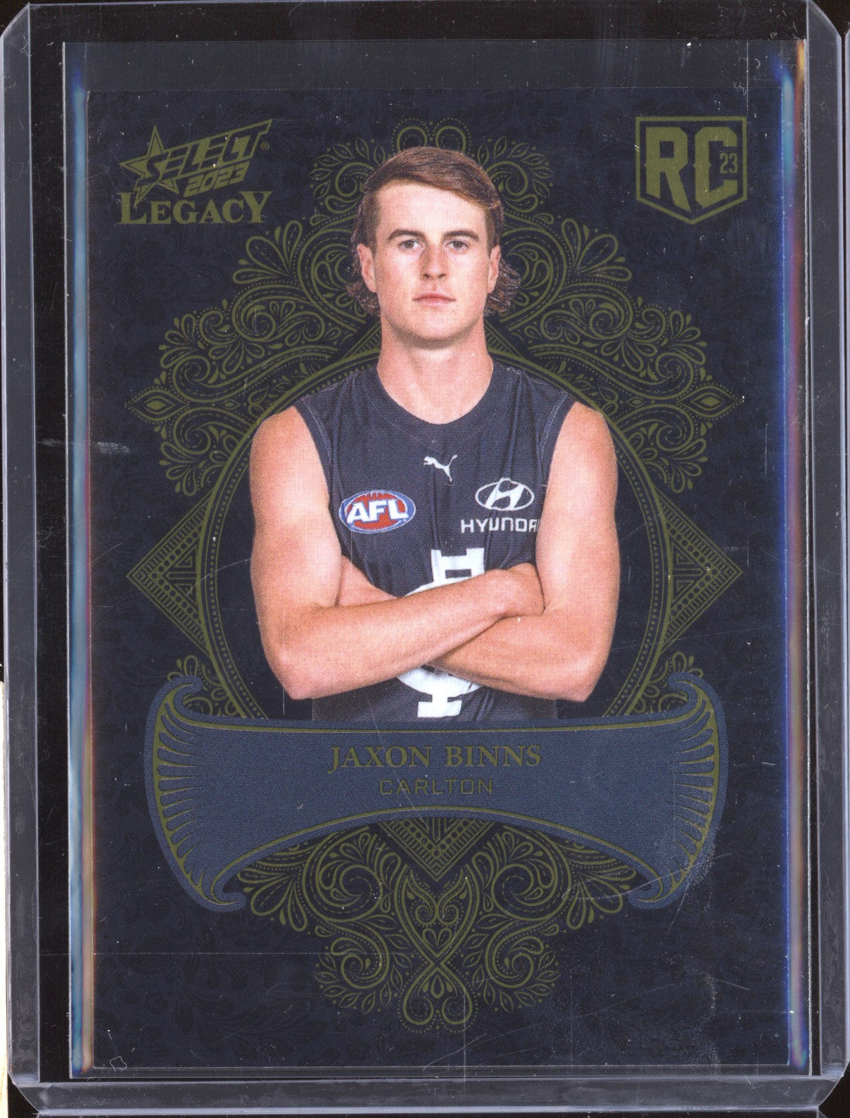 Jaxon Binns 2023 Select Legacy AFL LP213 Legacy Plus RC 412/425