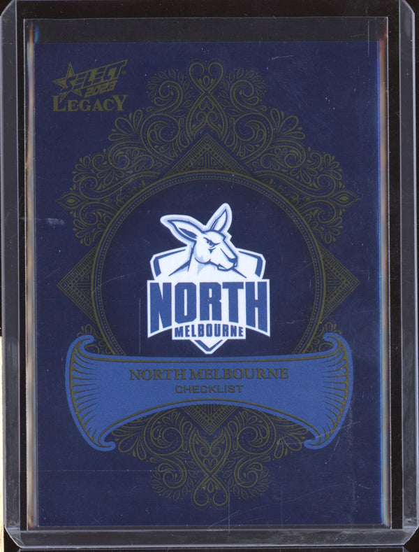 North Melbourne Logo Checklist 2023 Select Legacy AFL LP112 Legacy Plus 170/425