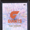 Toby Greene 2023 Select Legacy AFL V67 Vortex Low 09/60