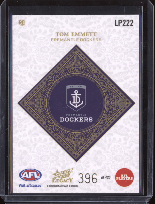 Tom Emmett 2023 Select Legacy AFL LP222 Legacy Plus RC 396/425