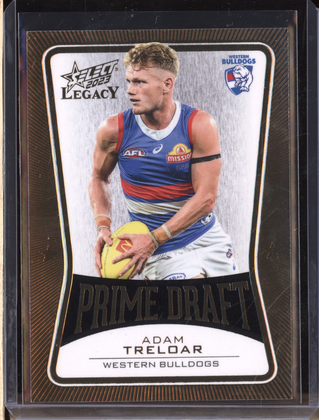 Adam Treloar 2023 Select Legacy AFL PD90 Prime Draft 69/100