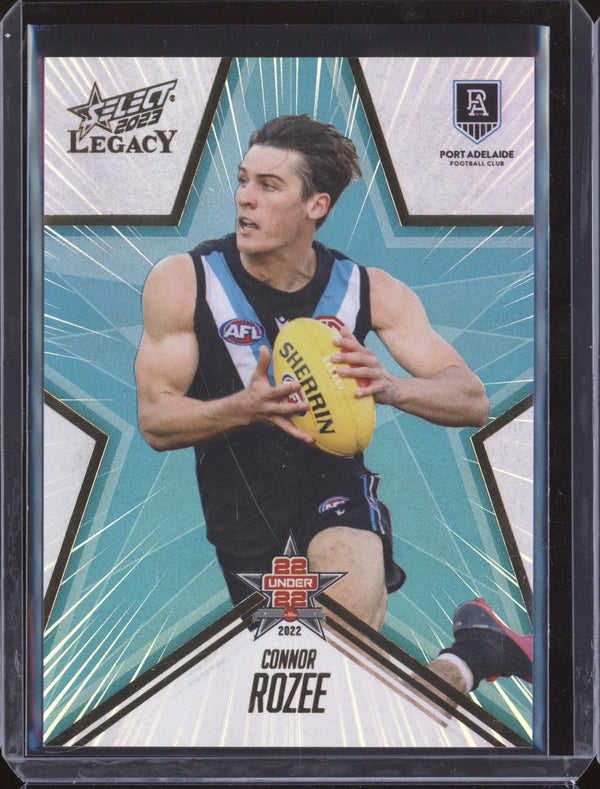 Connor Rozee 2023 Select Legacy AFL TT10 22 Under 22 171/195