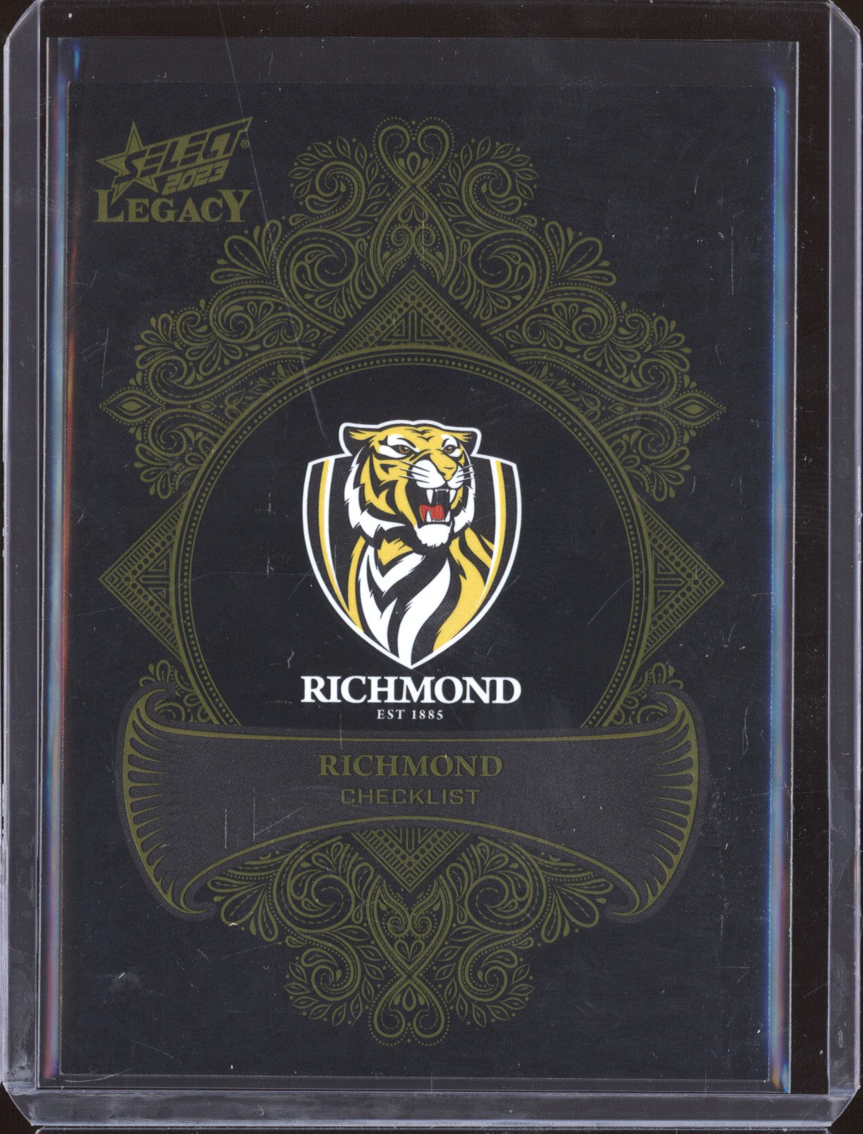 Richmond Checklist 2023 Select Legacy AFL LP132 Legacy Plus 154/425