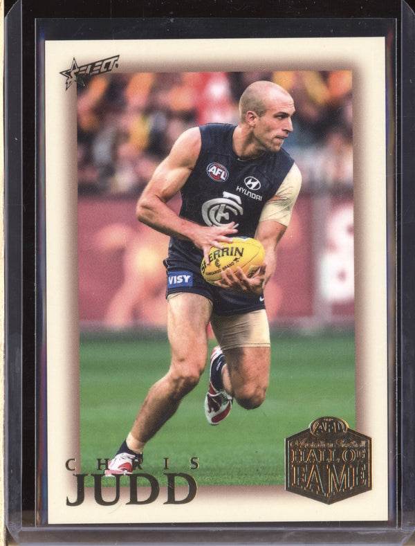 Chris Judd 2023 Select Legacy AFL Hall of Fame Inductees Limited Edition 028/290