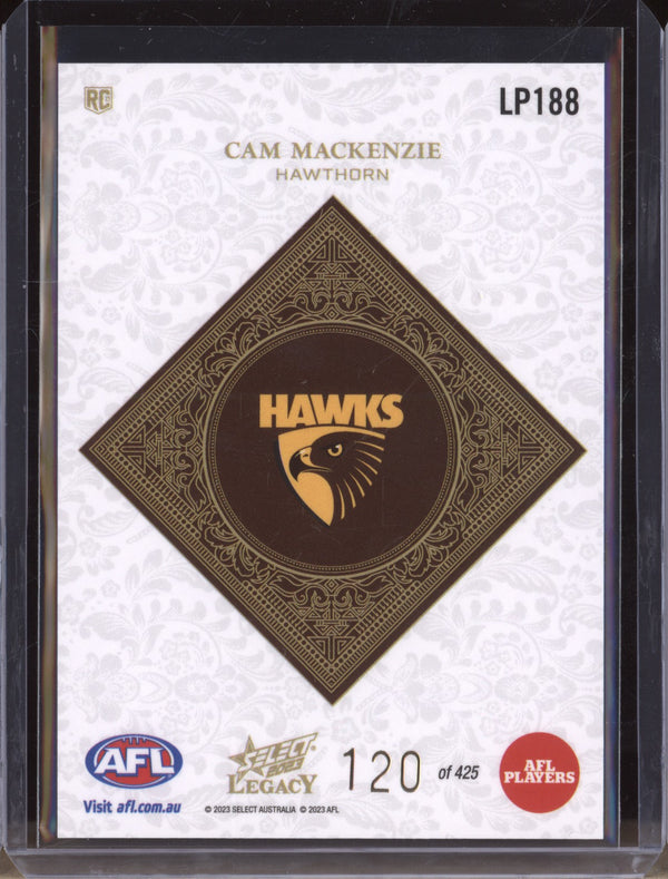 Cam Mackenzie 2023 Select Legacy AFL LP188 Legacy Plus RC 120/425