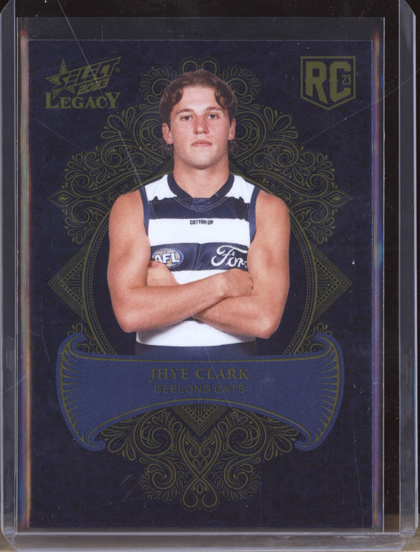 Jhye Clark 2023 Select Legacy AFL LP189 Legacy Plus RC 129/425