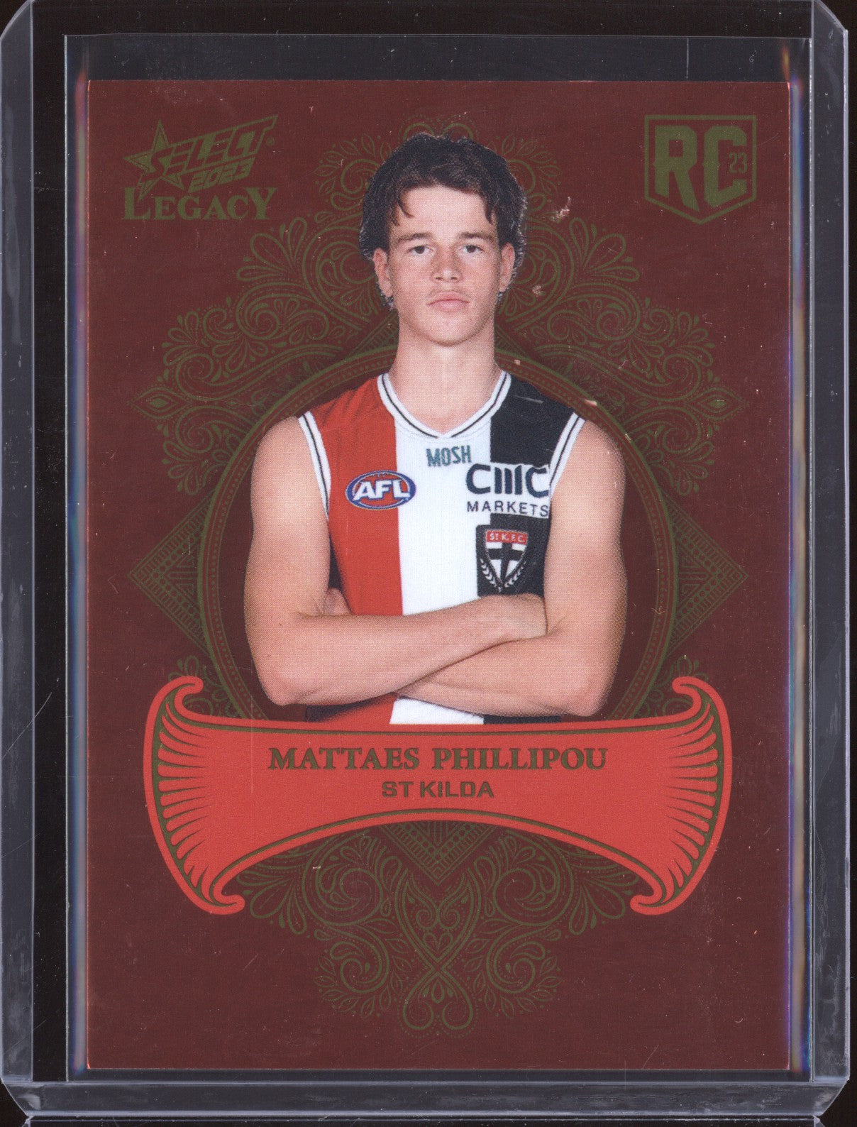 Mattae Phillipou 2023 Select Legacy AFL LP191 Legacy Plus RC 408/425