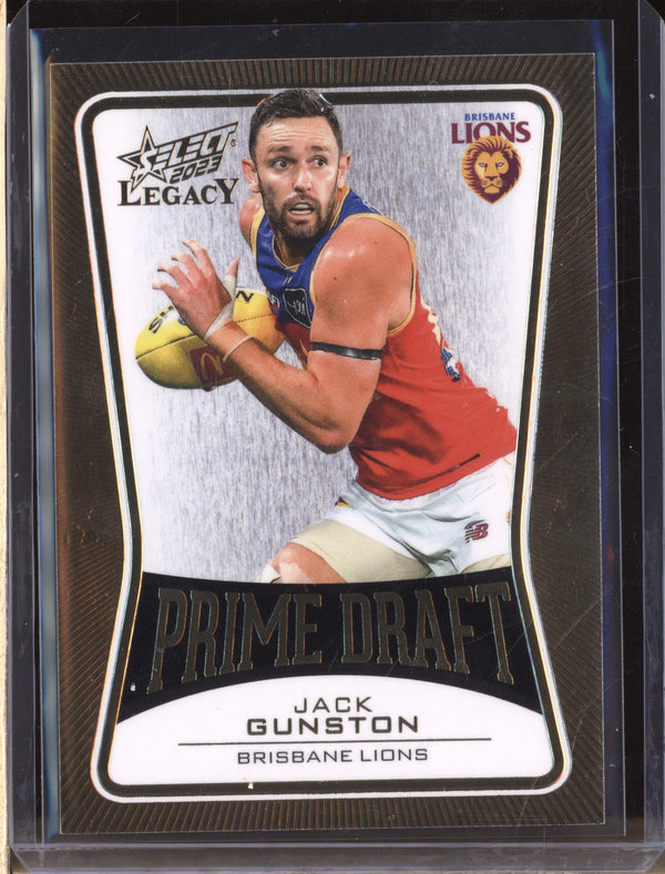 Jack Gunston 2023 Select Legacy AFL PD8 Prime Draft 065/100