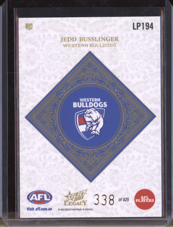 Jedd Busslinger 2023 Select Legacy AFL LP194 Legacy Plus RC 338/425