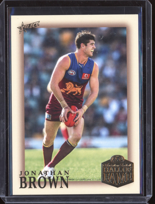 Jonathan Brown 2023 Select Legacy Hall of Fame Inductees Limited Edition /290