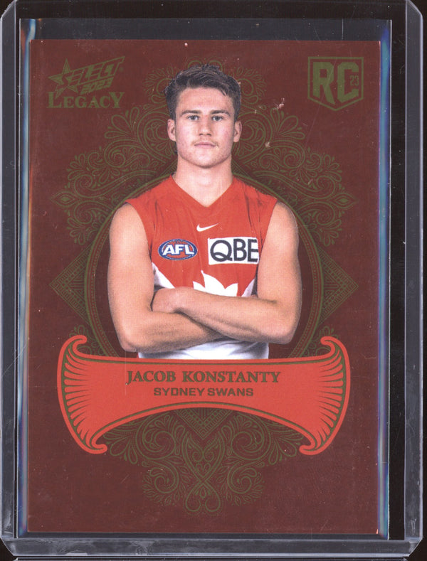 Jacob Konstanty 2023 Select Legacy AFL LP201 Legacy Plus RC 295/425