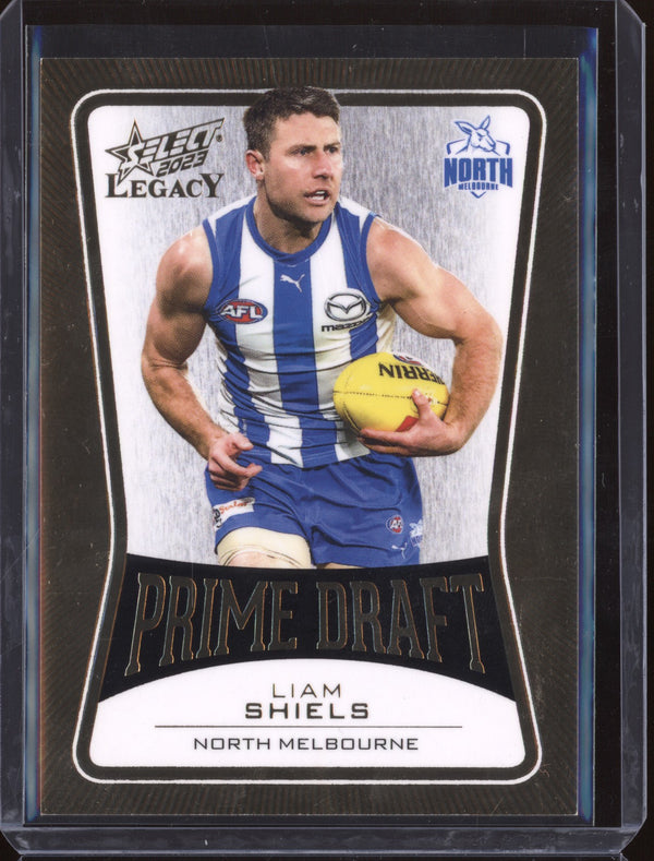 Liam Shiels 2023 Select Legacy AFL PD60 Prime Draft 086/100