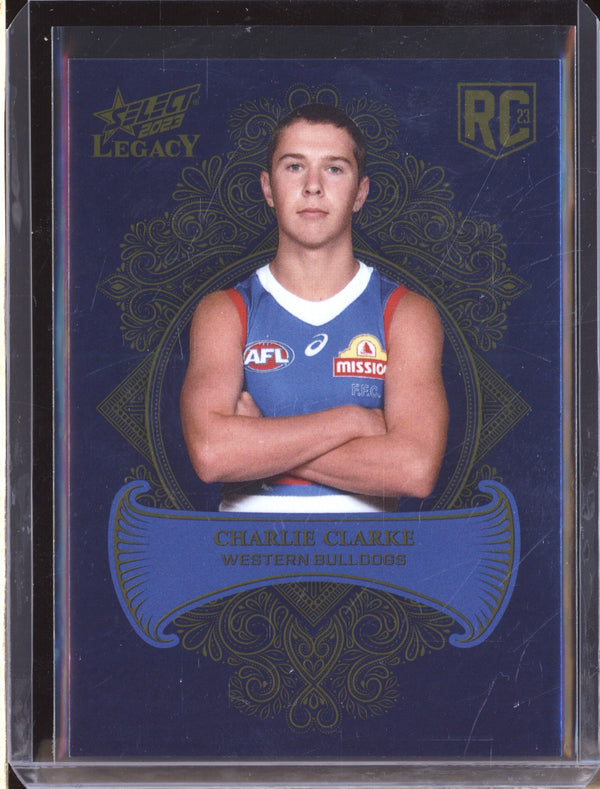 Charlie Clarke 2023 Select Legacy AFL LP205 Legacy Plus RC 422/425