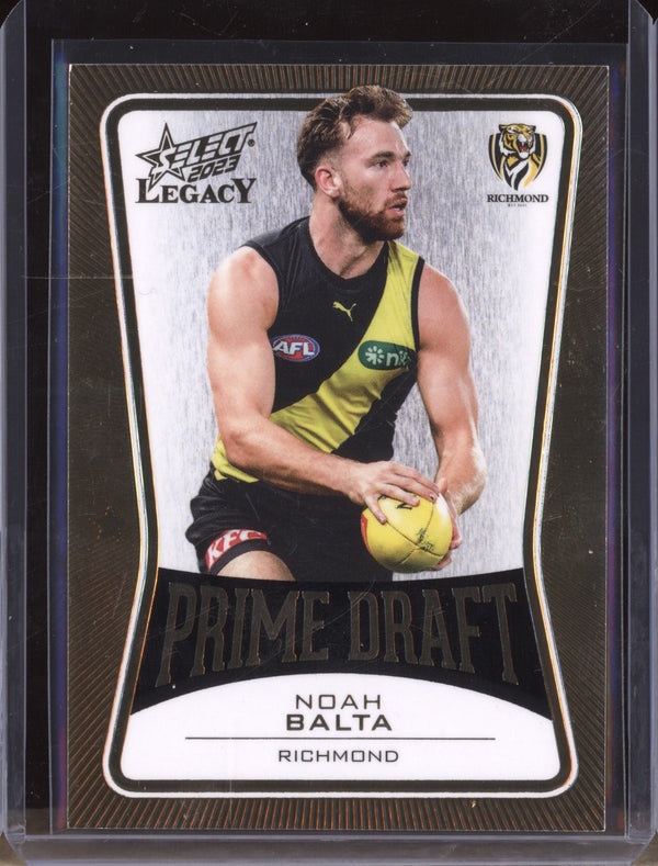 Noah Balta 2023 Select Legacy AFL PD66 Prime Draft 072/100