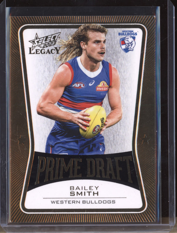 Bailey Smith 2023 Select Legacy AFL PD89 Prime Draft 091/100