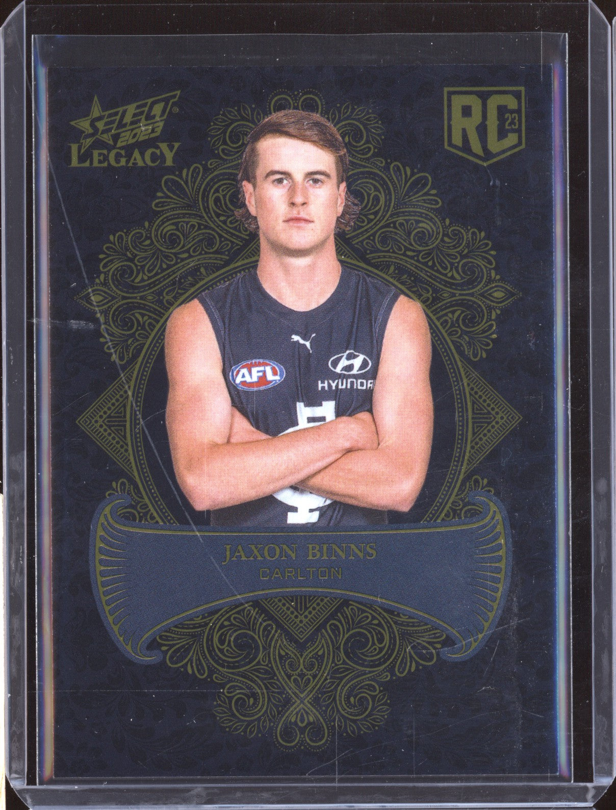 Jaxon Binns 2023 Select Legacy AFL LP213 Legacy Plus RC 56/425