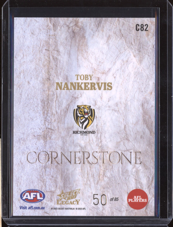 Toby Nankervis 2023 Select Legacy AFL C82 Cornerstone 50/85