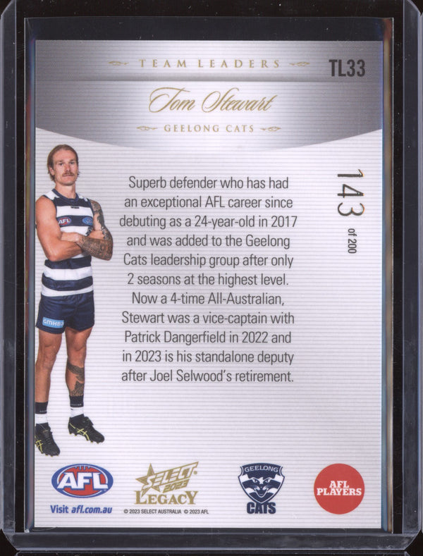 Tom Stewart 2023 Select Legacy AFL TL33 Team Leaders 143/200